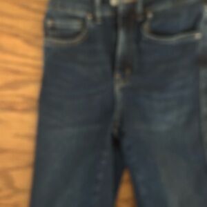 Free People Women's Dark Blue Skinny Jeans